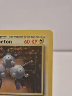Pokemon TCG GERMAN 1st Edition Base Set Magneton 9/102 Holo Rare LP - Image 2