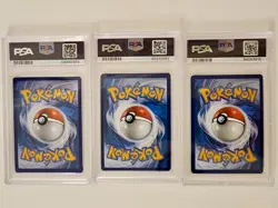 PSA 9 LOT of 3 Pokemon Trainer Cards 2016 Ranger 2023 Giacomo & Geeta Ultra Rare - Image 2