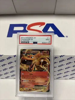 2014 Pokemon Charizard EX 11/106 XY Flashfire PSA 9 - Image 1