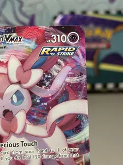 Pokemon TCG Sylveon Vmax Sword & Shield: Evolving Skies 075/203 Holo Ultra Rare - Image 3