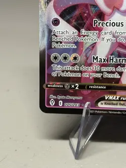 Pokemon TCG Sylveon Vmax Sword & Shield: Evolving Skies 075/203 Holo Ultra Rare - Image 5