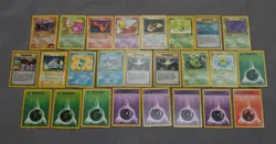 Lot of 50 Vintage Common Pokemon Cards- Gym Heroes, Team Rocket, Base Set 2 - Image 2
