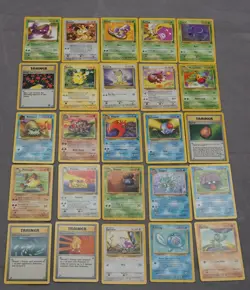 Lot of 50 Vintage Common Pokemon Cards- Gym Heroes, Fossil, Base Set 2 - Image 2