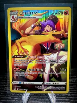 Charizard TG03/TG30 SWSH Lost Origin Trainer Gallery Pokemon TCG Card NM - Image 1