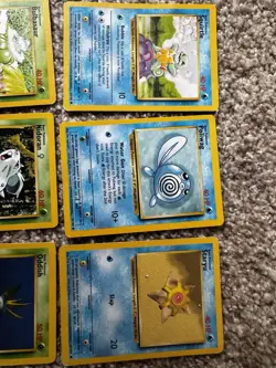 Vintage WOTC Pokemon Card Rare Lot - Fossil, Jungle, Base Set 1999 MP/HP - Image 3