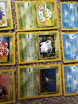 Vintage WOTC Pokemon Card Rare Lot - Fossil, Jungle, Base Set 1999 MP/HP - Image 5