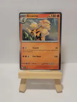 Pokemon TCG Arcanine SVP Black Star Promos SVP011 Holo Promo Cosmos Holo Rare... - Image 1