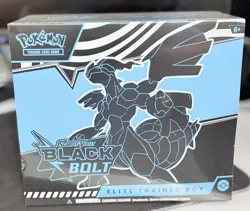 Pokemon TCG Black Bolt Elite Trainer Box ETB New and Sealed - Image 1