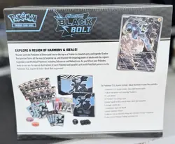 Pokemon TCG Black Bolt Elite Trainer Box ETB New and Sealed - Image 2