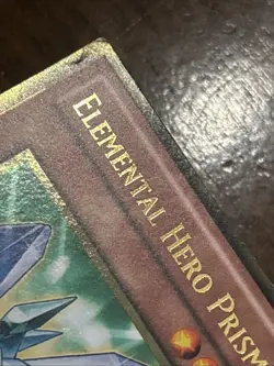 Elemental Hero Prisma GLD3-EN014 Gold Series 3 Limited Edition Gold Rare LP - Image 2