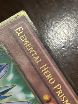 Elemental Hero Prisma GLD3-EN014 Gold Series 3 Limited Edition Gold Rare LP - Image 3