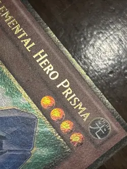 Elemental Hero Prisma GLD3-EN014 Gold Series 3 Limited Edition Gold Rare LP - Image 4