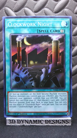 | Yugioh Clockwork Night RA03-EN071 Super Rare Quarter Century Bonanza NM ?? | - Image 1