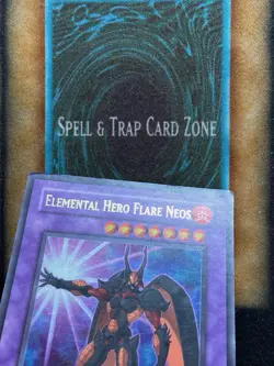 Yugioh Elemental Hero Flare Neos POTD-EN032 Ultra Rare 1st Ed MP - Image 2