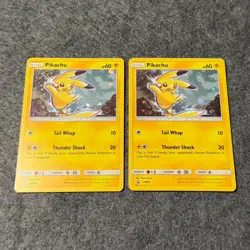 Pikachu SM98 Sun & Moon Ultra Rare Holo Black Star Promo Pokemon Card SM - Image 1