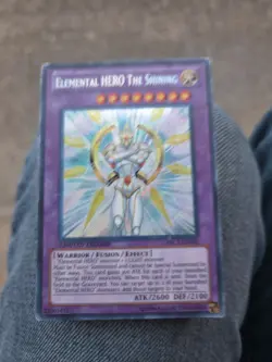 Elemental Hero the Shining PRC1-ENV01 Secret Rare Limited Edition Yu-Gi-Oh Card - Image 1