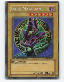 Dark Magician #FL1-EN002 Secret Rare Foil YuGiOh Card Forbidden Legacy - Image 1