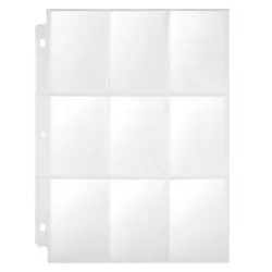 25 Pages 225 Pockets Card Sleeves Binder Album Holder Sheets For Pokemon - Image 3