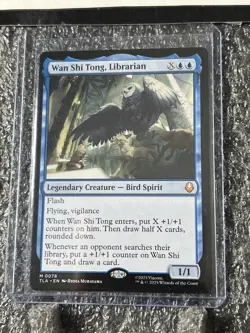 MTG Avatar Wan Shi Tong, Librarian TLA 0078 Non-foil Mythic The Last airbender - Image 4