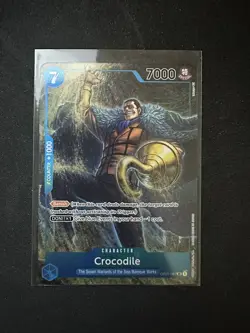 One Piece Card Game ENG Romance Dawn - Crocodile OP01-067 SR - ALT ART - Image 1