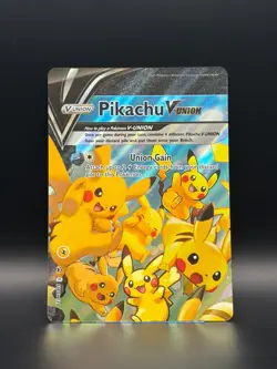 Pikachu V-Union [Set of 4] SWSH: Sword & Shield Promo Cards Holo - Image 1