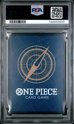 2023 ONE PIECE PREM BANDAI PREM CARD COLL 25TH ED #001 MONKEY D. LUFFY PSA 10 - Image 2