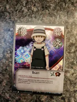 Shonen Jump Naruto CCG Coils of the Snake - Inari 001 Card Game Tcg Holo Foil n1 - Image 1