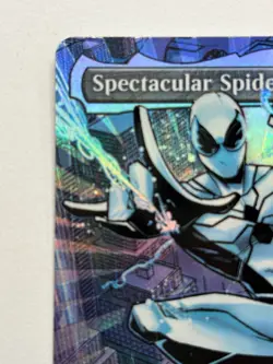 Spectacular Spider-Man 0241 Textured Foil Mint Magic The Gathering - Image 3