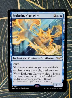 Enduring Curiosity | Duskmourn: House of Horror (MTG) | NM EN - Image 1