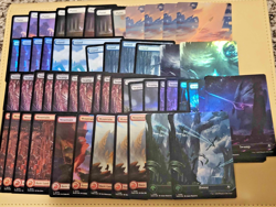 Magic the Gathering Full Art Foil Land Lot x55 - Image 1