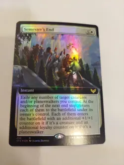 Semester's End (Extended Art) Strixhaven: School of Mages Foil - Image 1