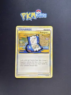 Pokemon TCG Pokegear HeartGold & SoulSilver 96/123 Regular MP. - Image 1