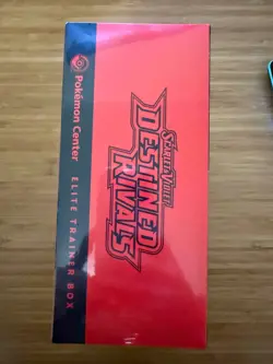 Destined Rivals Pokemon Center Exclusive Elite Trainer Box ETB Sealed - Image 4