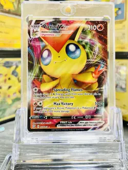 Victini Vmax 022/163 Rare Holo Pokemon Card Near Mint Condition Never Played - Image 1