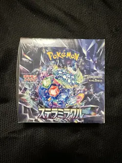 Pokemon Stellar Miracle SV7 Booster Box Japanese NEW SEALED (WITH SHRINK WRAP) - Image 1