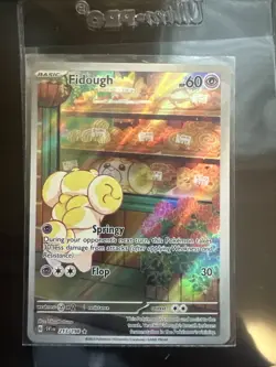 Pokemon TCG Fidough 213/198 Scarlet & Violet Base Illustration Rare Full Art - Image 1