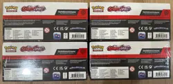 FOUR (4) Pokemon - Scarlet & Violet Base Set - Build & Battle Stadium Box SEALED 820650853470 - Image 5
