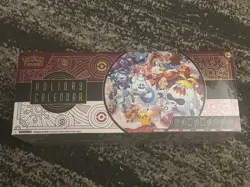 Pokemon TCG 2025 Holiday Calendar New Sealed - Image 1