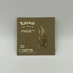 1999 Pokemon Artbox Series 1 Stickers Gold Pinsir #R03 - Image 2