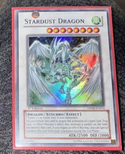 Stardust Dragon - (DP08-EN014) - Yu-Gi-Oh TCG Yugioh 1st Edition NM - Image 1