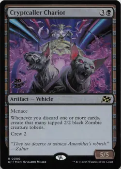 Cryptcaller Chariot - FOIL - Prerelease Cards 113 - MTG - Image 1