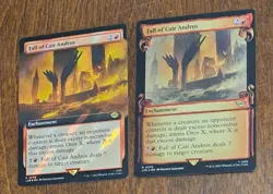 MTG 2x Fall of Cair Andros Foil - 1 Borderless Surge Foil - 1 Scroll Foil - Image 1