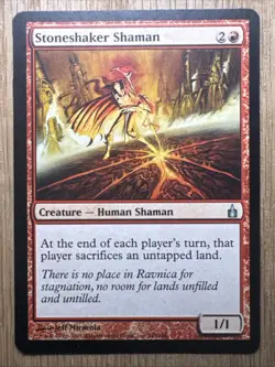Stoneshaker Shaman - Ravnica: City of Guilds (RAV) #145 - Image 1