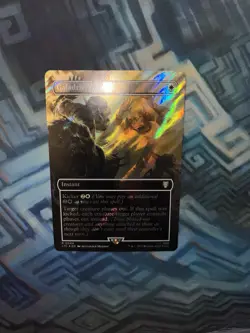 MTG Borderless Surge Foil Galadriel's Dismissal NM Unplayed Commander: LotR - Image 3