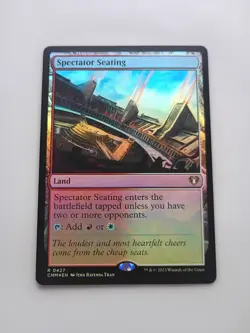 MTG Spectator Seating Commander Masters Foil NM x1 - Image 1