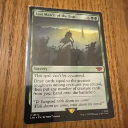 Last March of the Ents Universes Beyond: the Lord of the Rings MTG - Image 1