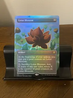 Lotus Blossom (Borderless) Dominaria Remastered Foil - Image 1
