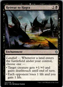 Magic | BFZ | Retreat to Hagra | 121 | Normal | LP - Image 1