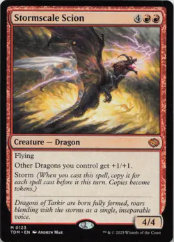 Stormscale Scion M Tarkir: Dragonstorm 123 - LP MTG - Image 1