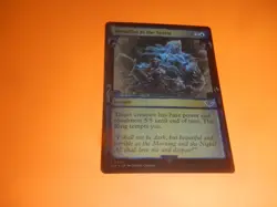 MTG LOTR DREADFUL AS THE STORM FOIL SHOWCASE SCROLLS PAK2SLEEVE FREE SHIPPING - Image 1